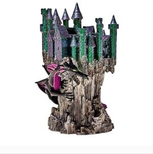 Bath & Body Works -Maleficent Disney Villains 3‑Wick Candle Castle Holder -NEW